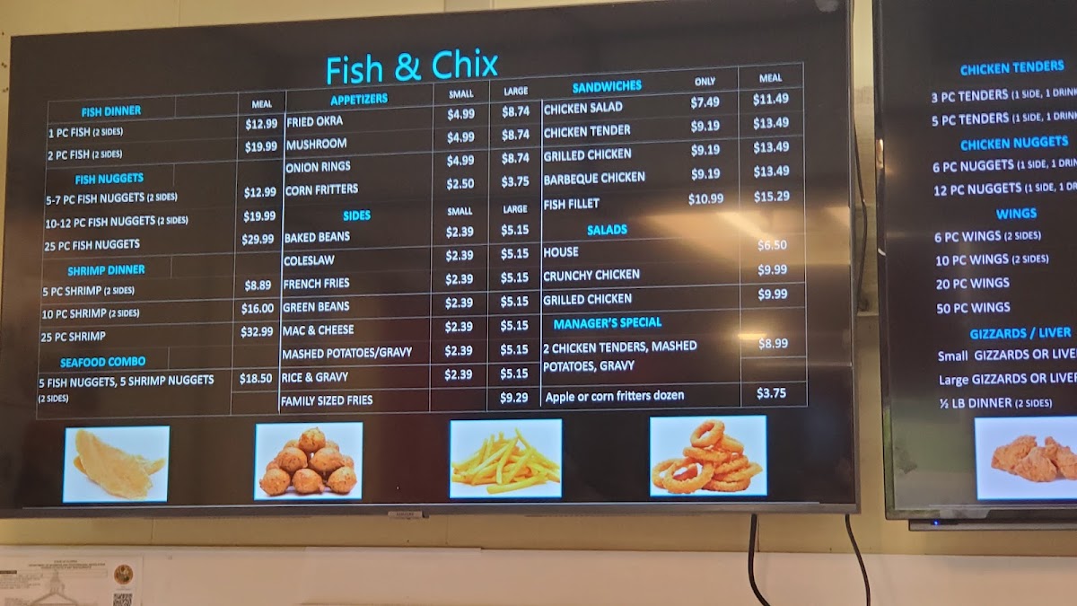 Fish & Chix Menu - Image 4