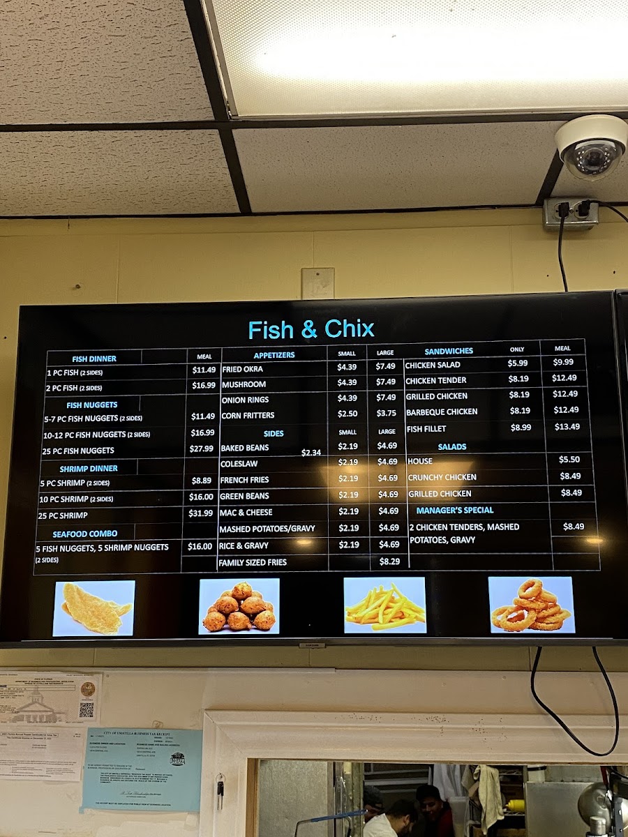 Fish & Chix Menu - Image 5
